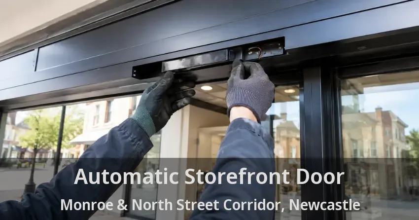 Automatic Storefront Door Monroe & North Street Corridor, Newcastle - ON