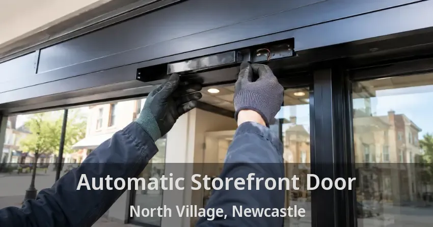 Automatic Storefront Door North Village, Newcastle - ON