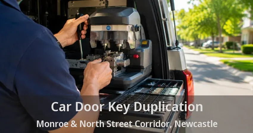 Car Door Key Duplication Monroe & North Street Corridor, Newcastle - ON
