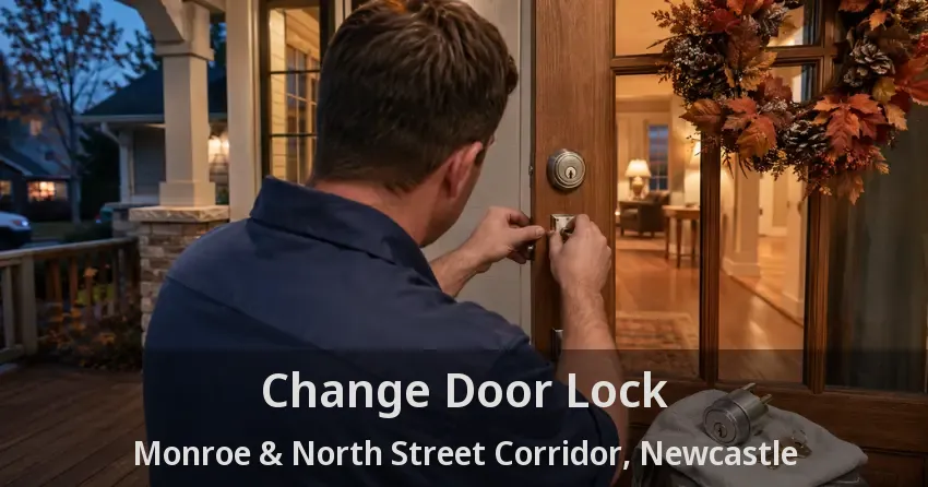 Change Door Lock Monroe & North Street Corridor, Newcastle - ON