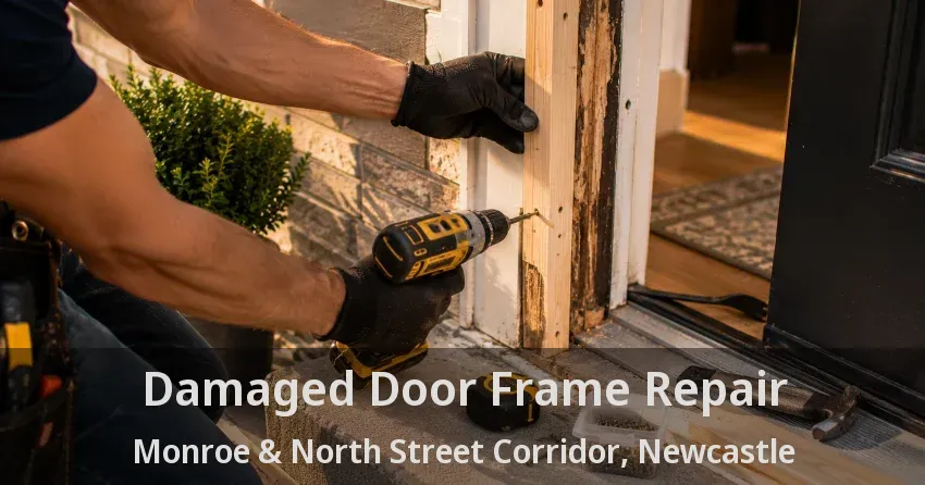 Damaged Door Frame Repair Monroe & North Street Corridor, Newcastle - ON