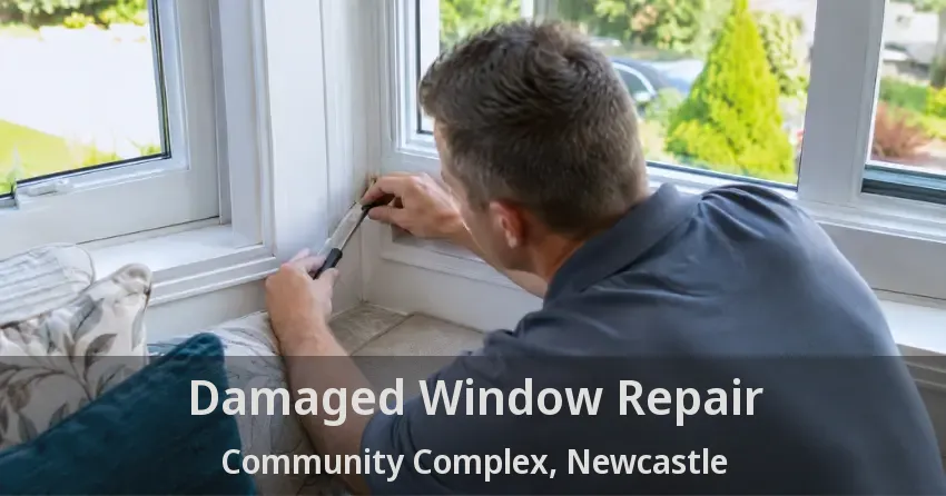Damaged Window Repair Community Complex, Newcastle - ON