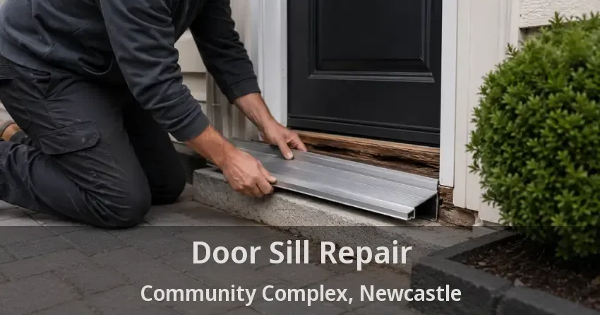 Door Sill Repair Community Complex, Newcastle - ON