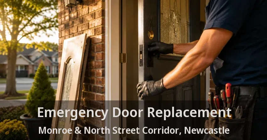 Emergency Door Replacement Monroe & North Street Corridor, Newcastle - ON