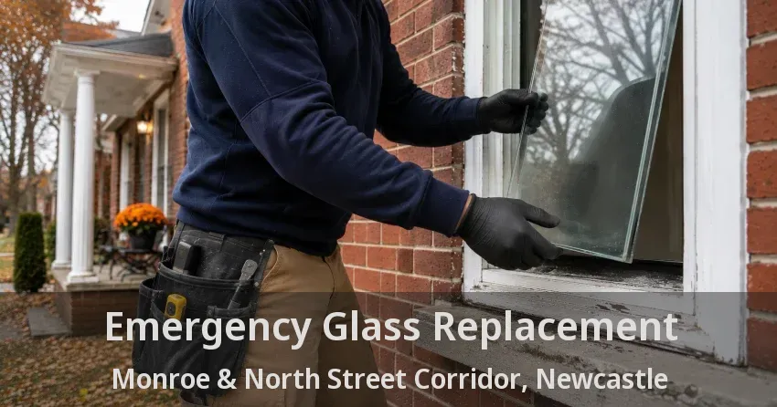Emergency Glass Replacement Monroe & North Street Corridor, Newcastle - ON