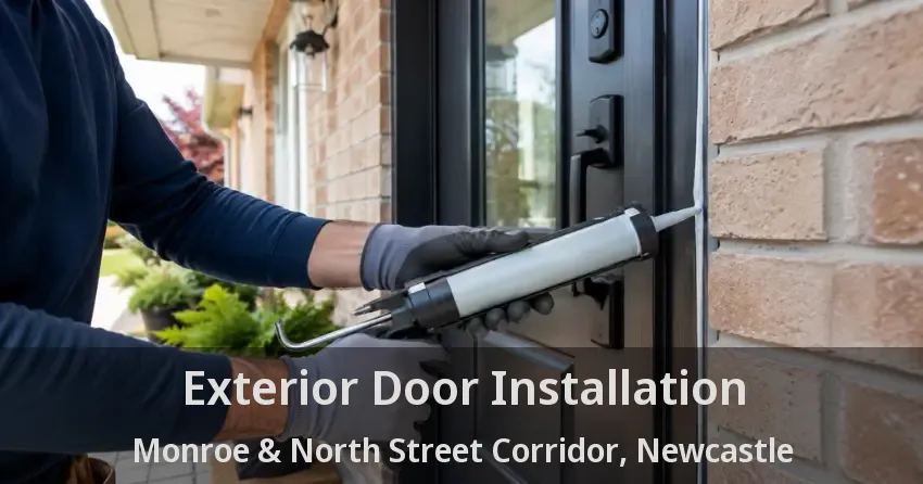 Exterior Door Installation Monroe & North Street Corridor, Newcastle - ON