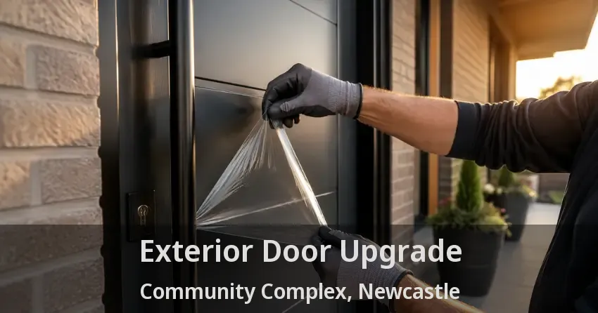 Exterior Door Upgrade Community Complex, Newcastle - ON