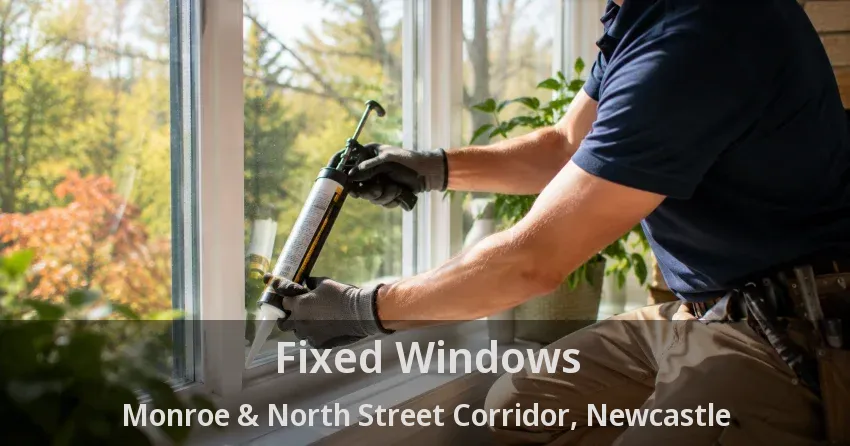Fixed Windows Monroe & North Street Corridor, Newcastle - ON
