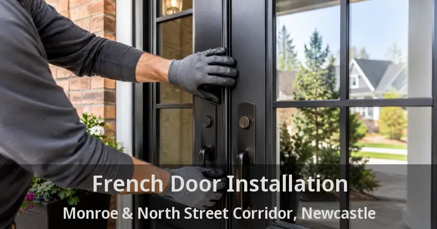 French Door Installation Monroe & North Street Corridor, Newcastle - ON