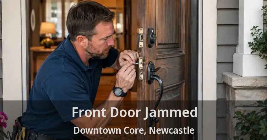 Front Door Jammed Downtown Core, Newcastle - ON