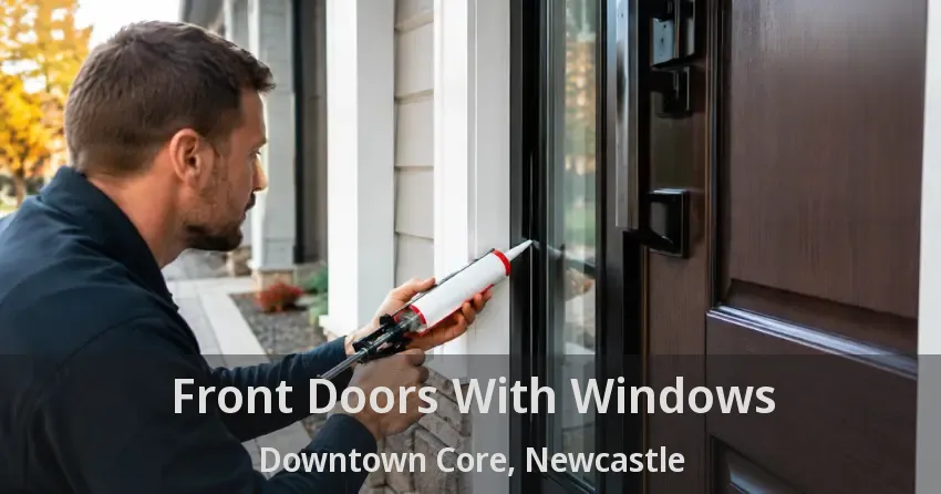 Front Doors With Windows Downtown Core, Newcastle - ON