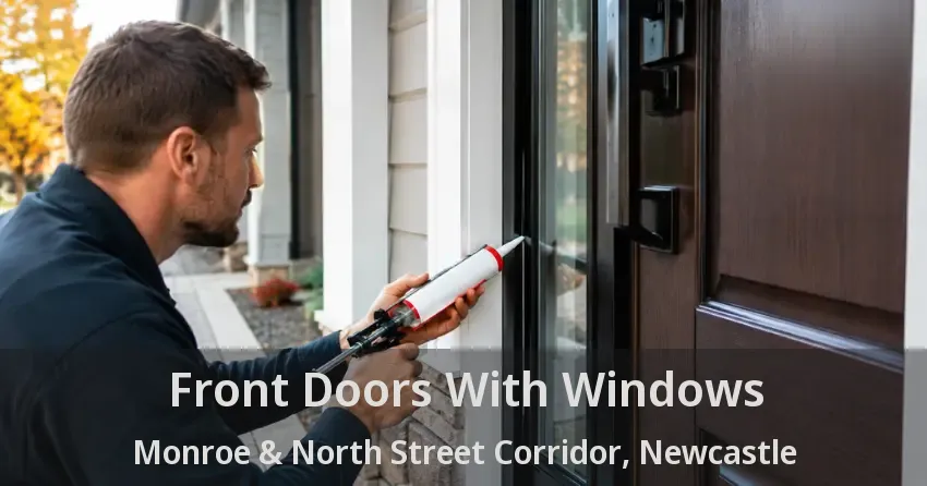 Front Doors With Windows Monroe & North Street Corridor, Newcastle - ON