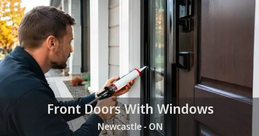 Front Doors With Windows Newcastle - ON