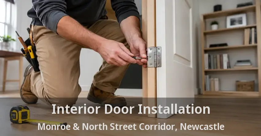 Interior Door Installation Monroe & North Street Corridor, Newcastle - ON