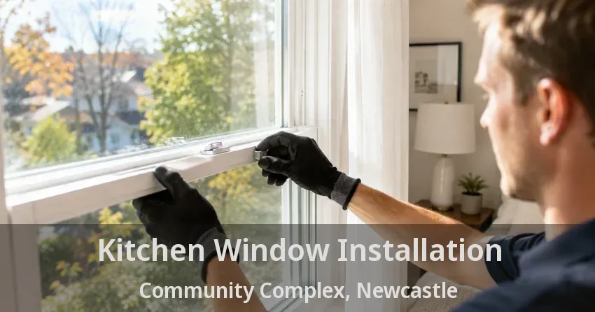 Kitchen Window Installation Community Complex, Newcastle - ON