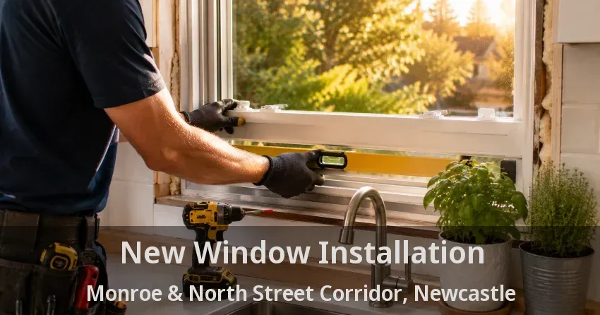 New Window Installation Monroe & North Street Corridor, Newcastle - ON