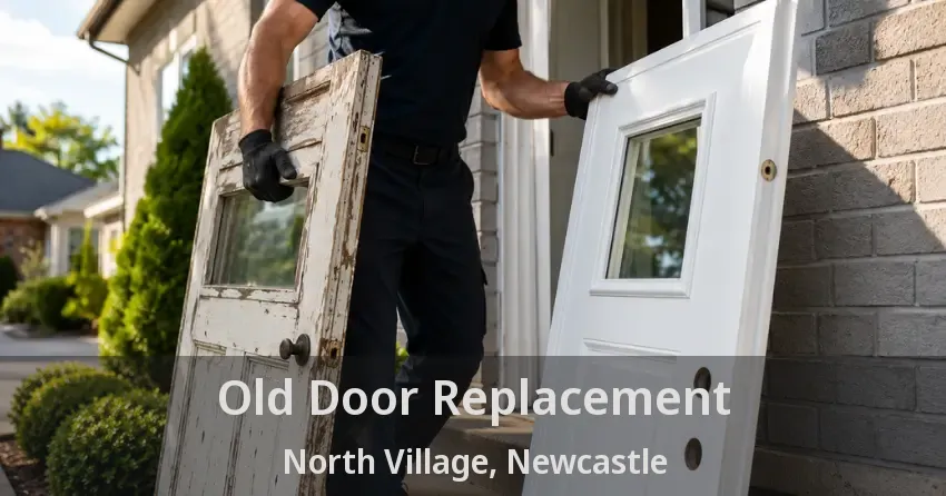 Old Door Replacement North Village, Newcastle - ON