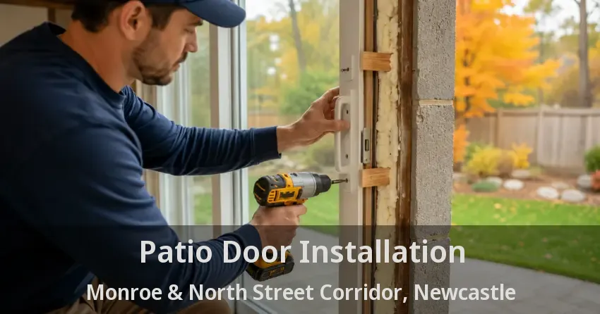 Patio Door Installation Monroe & North Street Corridor, Newcastle - ON
