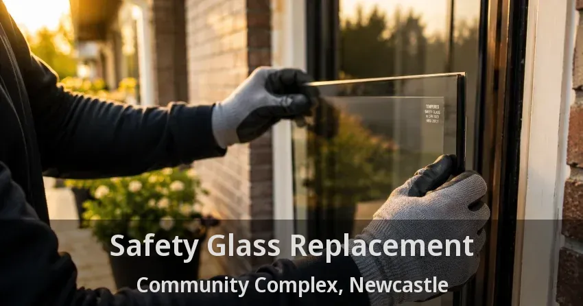 Safety Glass Replacement Community Complex, Newcastle - ON