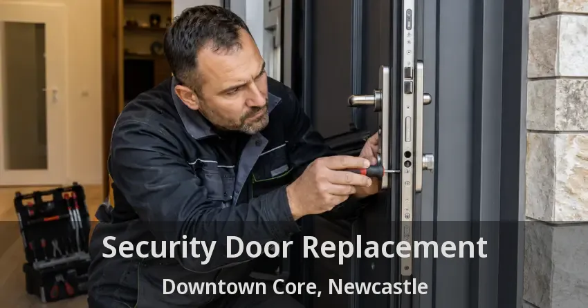 Security Door Replacement Downtown Core, Newcastle - ON