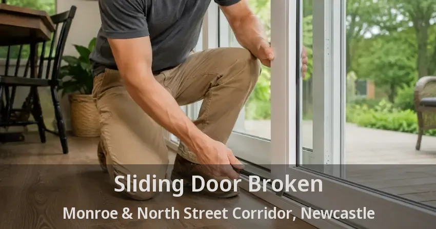 Sliding Door Broken Monroe & North Street Corridor, Newcastle - ON