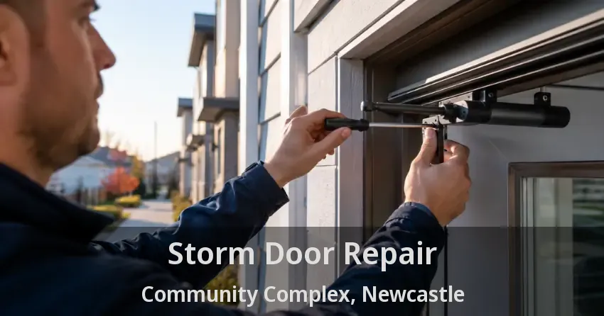 Storm Door Repair Community Complex, Newcastle - ON