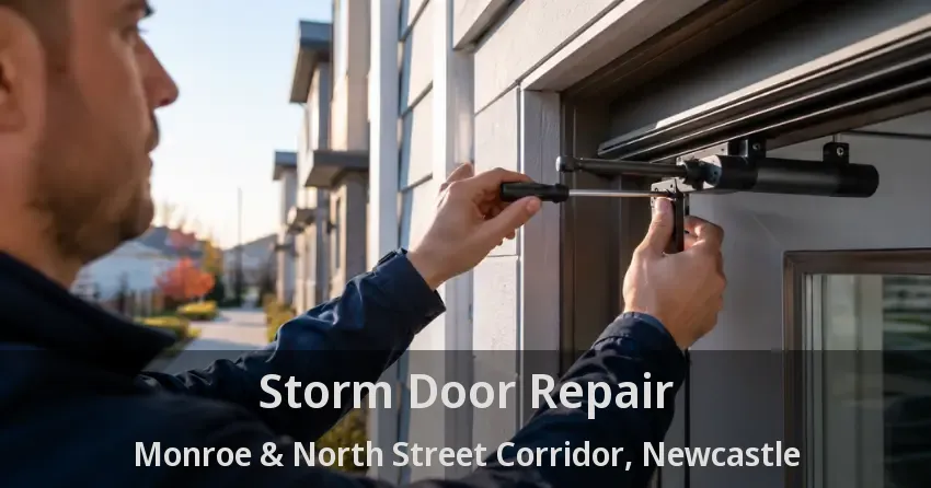 Storm Door Repair Monroe & North Street Corridor, Newcastle - ON