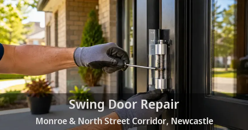 Swing Door Repair Monroe & North Street Corridor, Newcastle - ON
