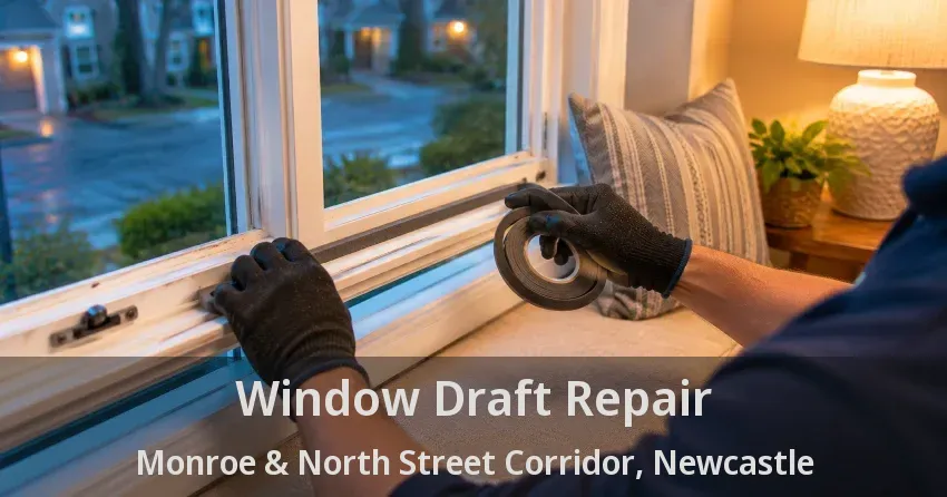 Window Draft Repair Monroe & North Street Corridor, Newcastle - ON