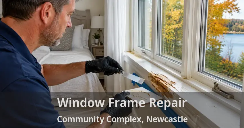 Window Frame Repair Community Complex, Newcastle - ON