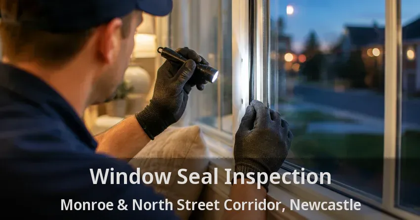Window Seal Inspection Monroe & North Street Corridor, Newcastle - ON