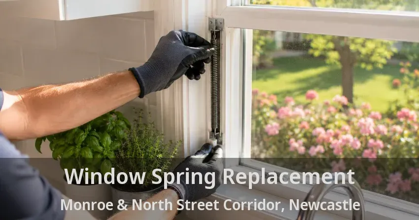Window Spring Replacement Monroe & North Street Corridor, Newcastle - ON