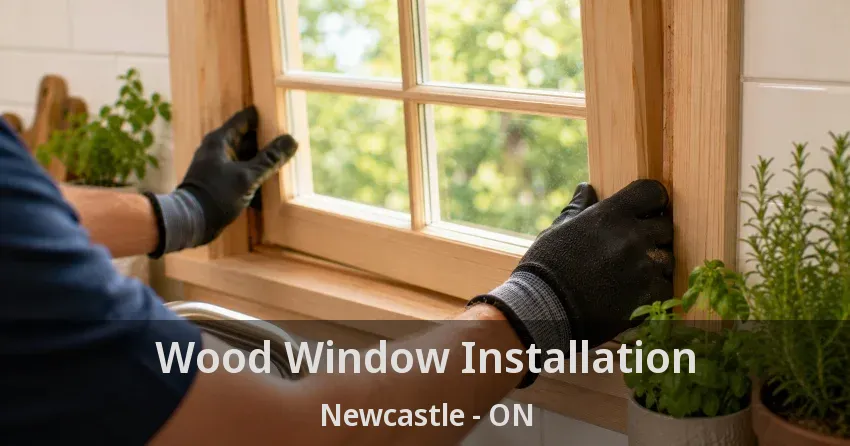 Wood Window Installation Newcastle - ON
