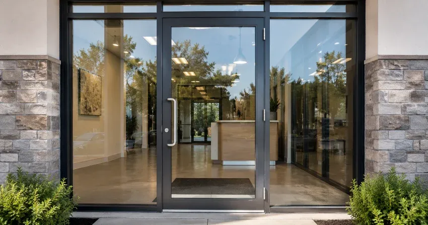 glass door installation sliding patio door in Monroe & North Street Corridor, Newcastle