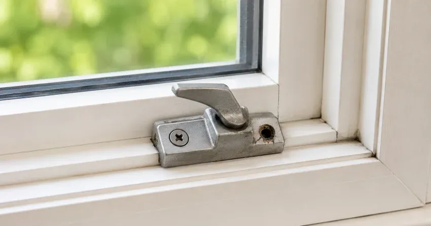 technician repairing a window balance mechanism in Newcastle