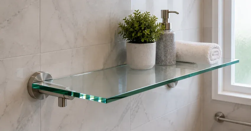 custom cut glass tabletop measured for exact fit Newcastle