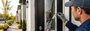 Door Glass Repair Monroe & North Street Corridor, Newcastle