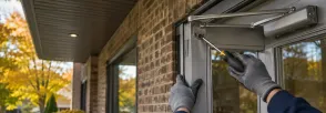 Storm Door Repair Community Complex, Newcastle