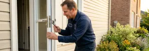 Swing Door Repair Community Complex, Newcastle